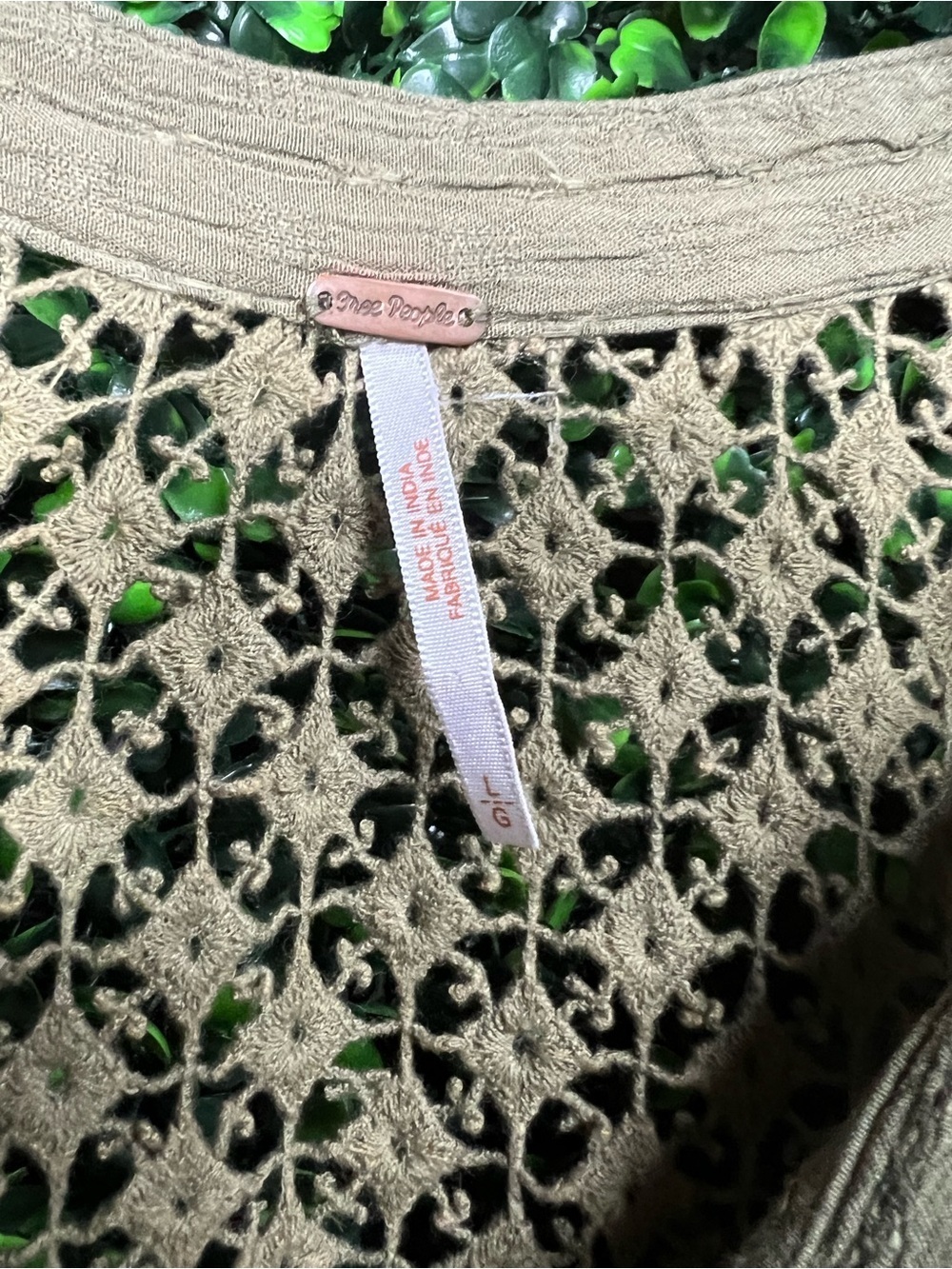 FREE PEOPLE | The Best Crochet Button Down Blouse - Picture 5 of 9